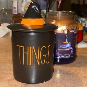 Rae Dunn Witch Things container